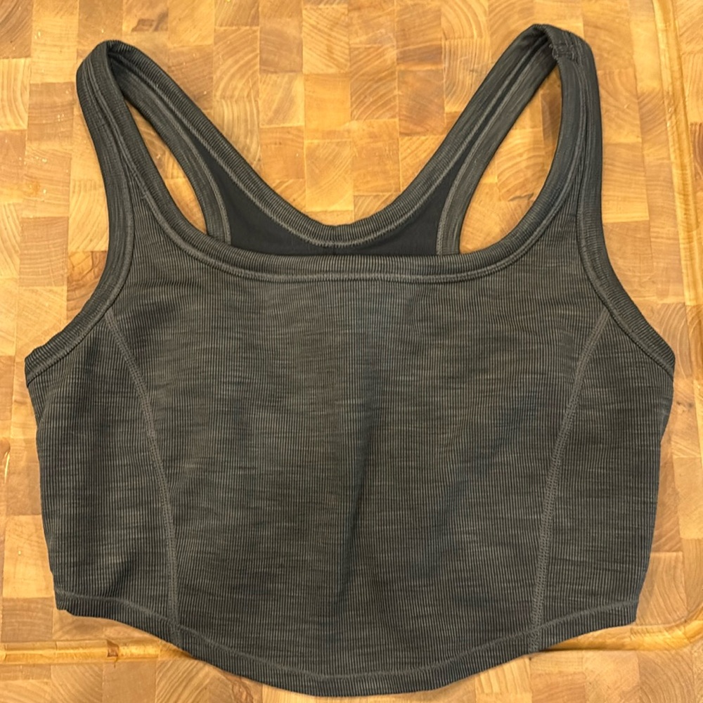 Prana Becksa bralette women’s small washed but never worn. Color: black heather